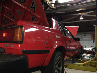 Illustration for article titled For $6,500, This 1983 Toyota Celica "Racer" Packs A Lexus V8